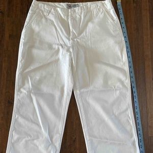Kahala Sportswear White Cropped Pants Size 10